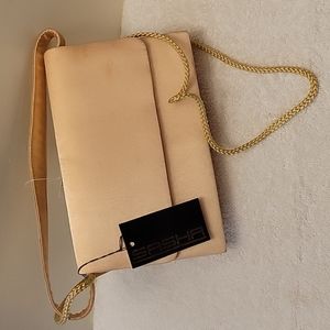 Gold Satin Small Bag